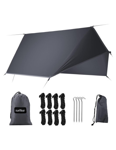 Lona de Lluvia Sunyear 3.05x2.92m para Hamaca - Impermeable