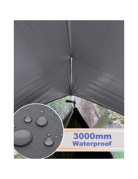 Lona de Lluvia Sunyear 3.05x2.92m para Hamaca - Impermeable