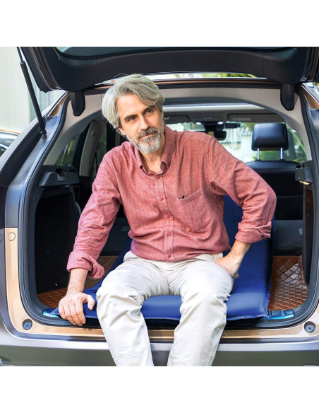 Colchón de Camping Autoinflable INVOKER 8 cm Azul