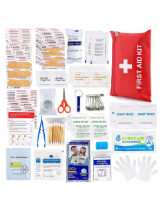 Kit de Primeros Auxilios LOYEE 107 Piezas Compacto y Ligero