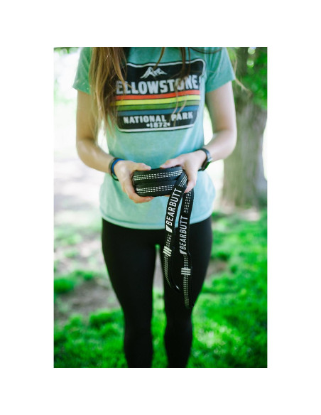 Correas de Hamaca Bear Butt Azul - 6.1m, 1000 lbs, 40 Bucles