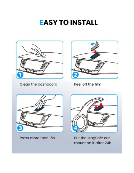 Almohadilla Adhesiva 3M VHB Ampliada eSamcore 8.20x5.51cm - 2 Piezas