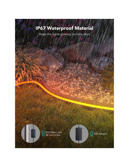 Luces de Cuerda Neón Govee 10m RGBIC IP67 para Exterior