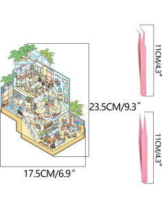 Set de Pegatinas 3D DIY MHBEW - Escenas Creativas para Niños y Adultos 2