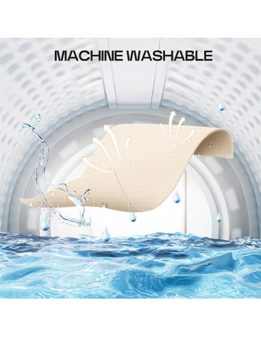 Bolsa de Ropa Plegable Misslo 60" Beige para Viaje y Almacenamiento