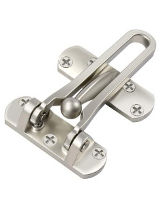 Cerradura de Seguridad para Puerta Szhdxsy Plata 10 cm