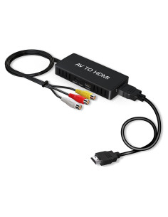 Convertidor RCA a HDMI DigitPro 720P/1080P para Consolas
