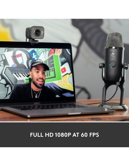 Webcam Logitech StreamCam Full HD 1080p 60 fps - Grafito