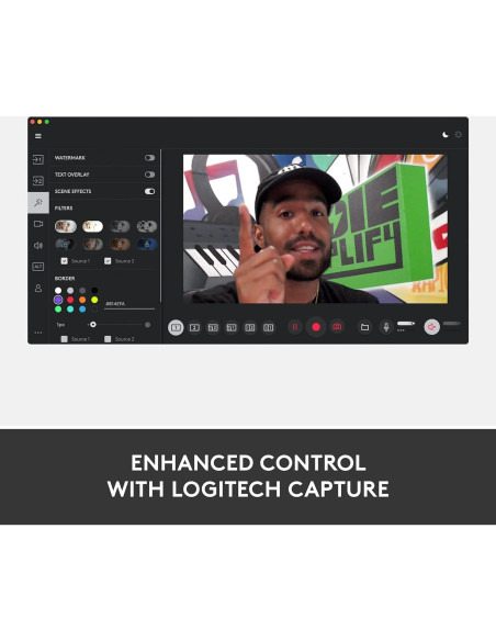 Webcam Logitech StreamCam Full HD 1080p 60 fps - Grafito