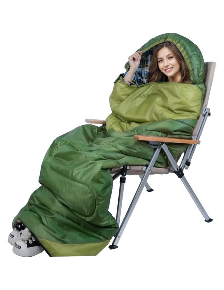 Saco de dormir Kanyak 0C para camping y senderismo unisex