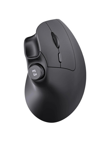 Ratón Ergonómico Inalámbrico Seenda MOU-302 Negro USB/Bluetooth