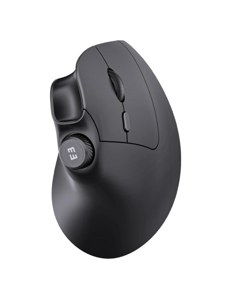Ratón Ergonómico Inalámbrico Seenda MOU-302 Negro USB/Bluetooth