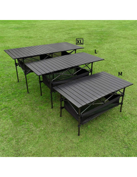 Mesa de Picnic Plegable Grande WUROMISE Sanny 139.7x70 cm