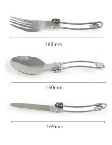 Juego de ollas y sartenes para camping JIAOLUOLI 1-2 personas