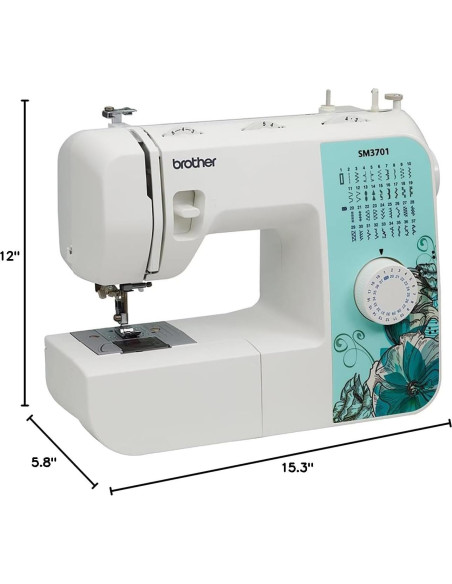 Máquina de Coser Brother SM3701, 37 Puntadas, 5.8 kg Máquina de Coser Brother SM3701, 37 Puntadas, 5.8 kg