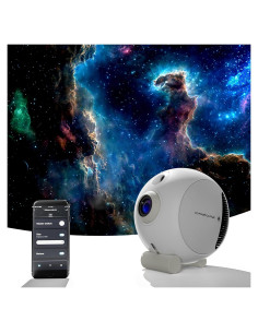 Proyector de Estrellas Orzorz Plus con Control App y 3 Diapositivas
