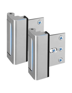 Cerradura de Seguridad KOVOSCH Refuerzo 2 Paquete Plata