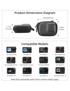 Funda Protectora para DJI Osmo Action 5 Pro y GoPro - Flymile 2