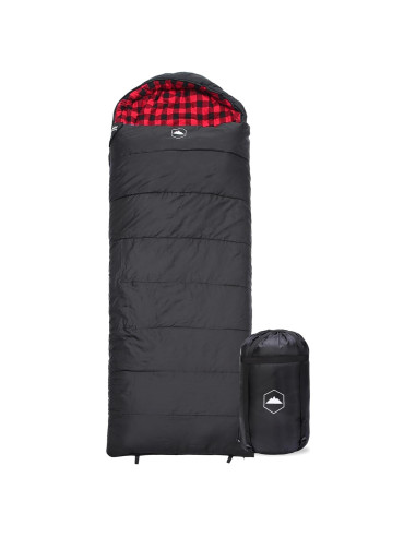 Saco de dormir Tough Outdoors XL 4 estaciones 15-50F