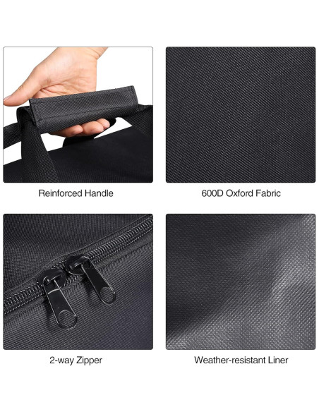 Bolsa de Transporte REDCAMP para Estufa Doble Quemador 88x42x23cm