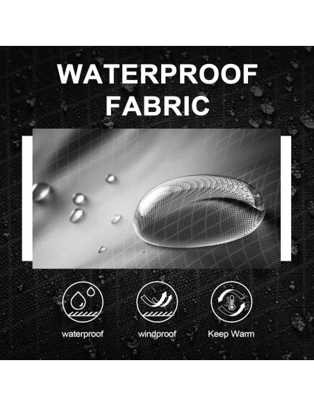 Saco de Dormir TXZ Outdoor Negro 1.6kg para Clima Frío