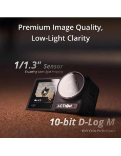 Cámara de Acción DJI Osmo Action 4 4K UHD + Accesorios 50 en 1 2