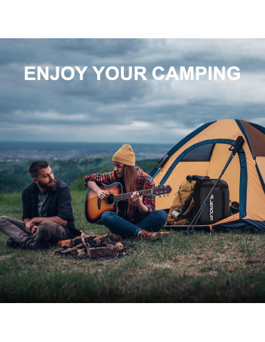 Saco de Dormir TXZ Outdoor Negro 1.6kg para Clima Frío