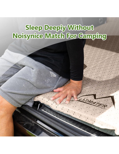 Colchón Autoinflable M KARMATER para SUV 185x132 cm Espuma Memoria