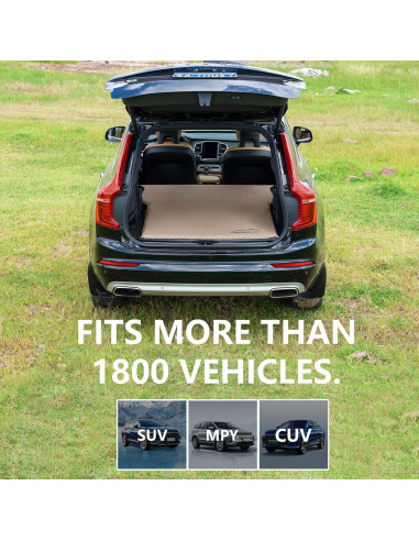 Colchón Autoinflable M KARMATER para SUV 185x132 cm Espuma Memoria