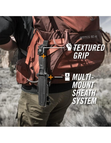 Cuchillo Gerber Gear StrongArm 12.2 cm Bisel Liso Marrón Coyote