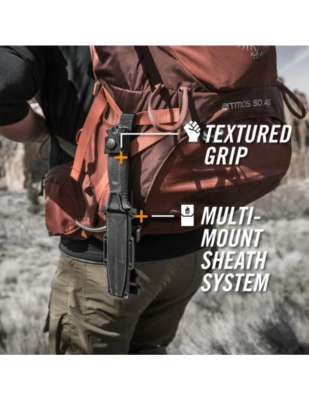 Cuchillo Gerber Gear StrongArm 12.2 cm Bisel Liso Marrón Coyote