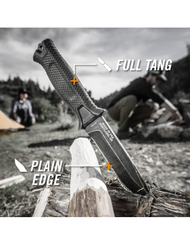 Cuchillo Gerber Gear StrongArm 12.2 cm Bisel Liso Marrón Coyote