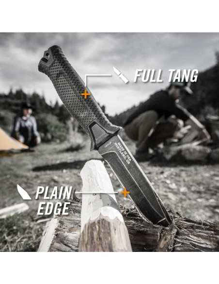 Cuchillo Gerber Gear StrongArm 12.2 cm Bisel Liso Marrón Coyote