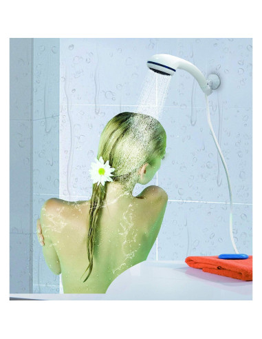 Ducha Portátil Eléctrica Iron Hammer 3.7V 4800mAh Azul