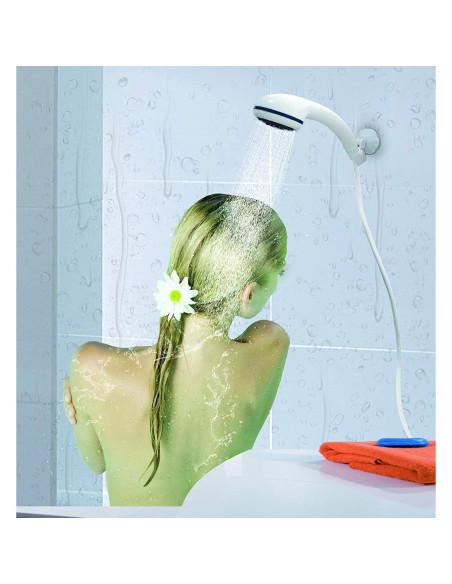 Ducha Portátil Eléctrica Iron Hammer 3.7V 4800mAh Azul