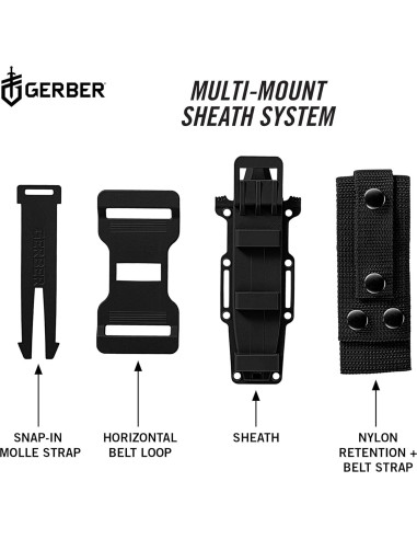 Cuchillo Gerber Gear StrongArm 12.2 cm Bisel Liso Marrón Coyote