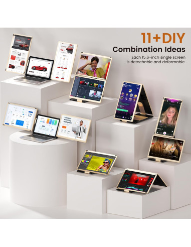 Extensor de Pantalla de Laptop 15.6" VargaoliDeal FHD 1080P