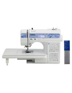 Máquina de Coser Computarizada Brother CS7205 con Mesa Ancha y 150 Puntadas