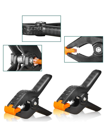 Pantalla de Fondo Verde EMART 1.52x2.13m Chroma Key con Abrazaderas Pantalla de Fondo Verde EMART 1.52x2.13m Chroma Key con Abrazaderas