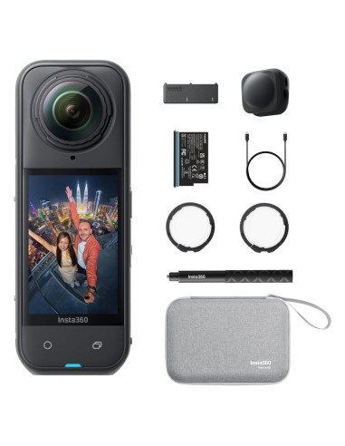 Cámara de Acción 360 Insta360 X5 8K a Prueba de Agua