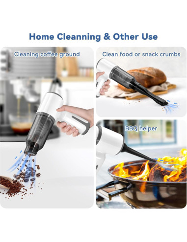 Aspiradora Inalámbrica Flla CV103 - Portátil 3 en 1 5500PA