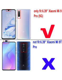 Funda Dura LuluMain para Xiaomi Mi 9 Pro 5G Azul Marino 2