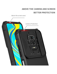 Funda para Xiaomi Redmi Note 9 Pro/S/Pro Max con soporte 2