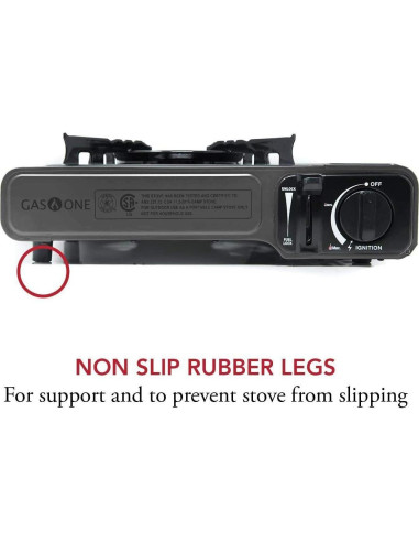Estufa Portátil de Butano Gas One GS-1000G 7650 BTU