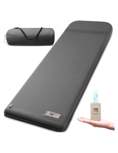 Colchoneta Autoinflable TPYOCQU 193x67 cm con Bomba Eléctrica