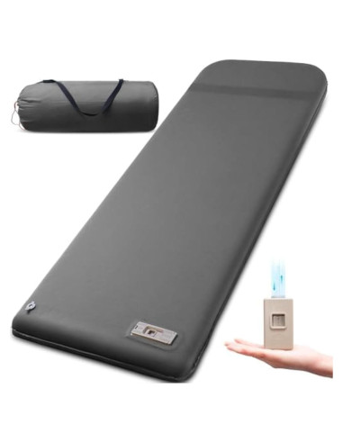 Colchoneta Autoinflable TPYOCQU 193x67 cm con Bomba Eléctrica