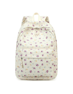 Mochila Escolar para Niñas BLUBOON 33x15x43cm Terciopelo