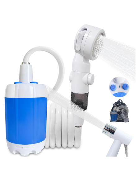 Ducha Portátil Eléctrica Ann Katy para Camping y Viajes