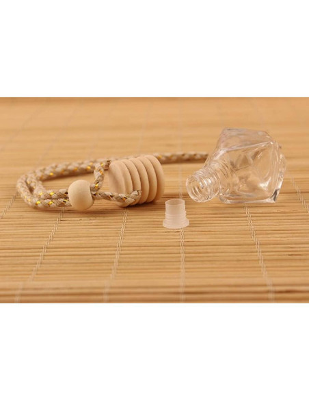 4 Botellas Vacías Difusor de Aceite Esencial 8ml Coche