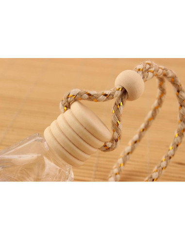 4 Botellas Vacías Difusor de Aceite Esencial 8ml Coche